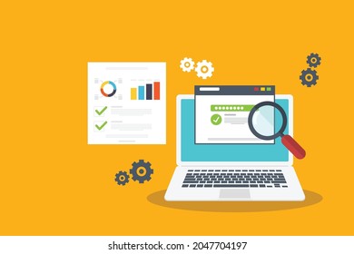 SEO data research, SEO result analysis, Website audit, Search report analytics