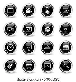 SEO and development chrome icons for web