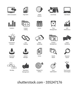 SEO and Development icons