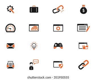 SEO and development simply icons