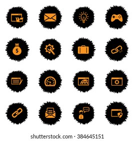SEO and development vector icons for web sites and user interface
