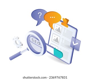 SEO diagnostic optimization on portfolio images