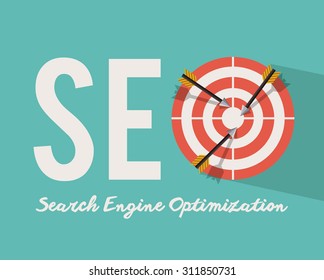 SEO digital design, vector illustration eps 10