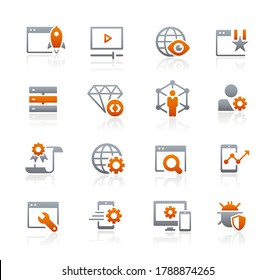 SEO and Digital Marketing Icons 2 of 2 // Graphite Series