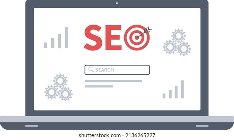 SEO Digital Marketing, fondo de optimización de motores de búsqueda para blogs y banners