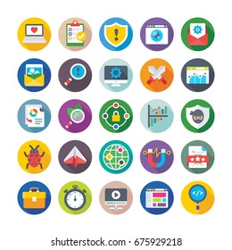 Seo and Digital Marketing Vector Icons 7