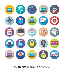 Seo and Digital Marketing Vector Icons 11