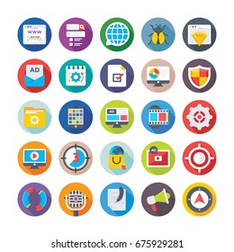 Seo and Digital Marketing Vector Icons 9