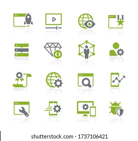 SEO and Digital Martketing Icons 2 of 2 // Natura Series
