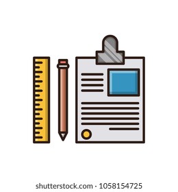 Seo education vector icon