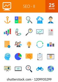 SEO Flat Icons