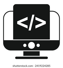 Seo gear engine icon simple vector. Audience content online. Data digital