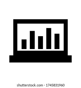 seo graph  icon or logo isolated sign symbol vector illustration - high quality black style vector icons
