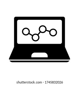 seo graph  icon or logo isolated sign symbol vector illustration - high quality black style vector icons
