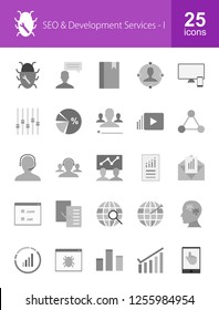 SEO Grey Icons