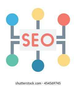 Seo Hierarchy Vector Icon