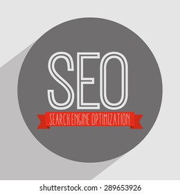 seo icon design, vector illustration eps10 graphic 