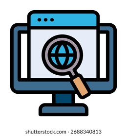 Seo Icon Element For Design