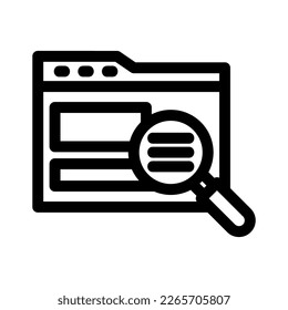 seo icon or logo isolated sign symbol vector illustration - high quality black style vector icons
