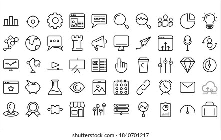 SEO icon pack. icons with minimalist concept line style. suitable for your project.Building icon pack. icons with minimalist concept line style. suitable for your project.