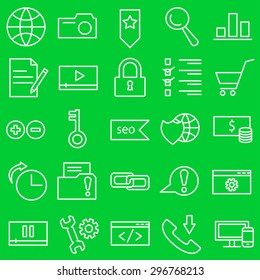 SEO icon set