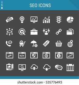 SEO icon set