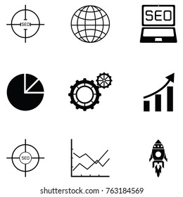 seo icon set
