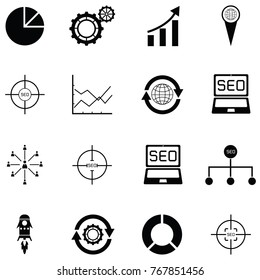 seo icon set