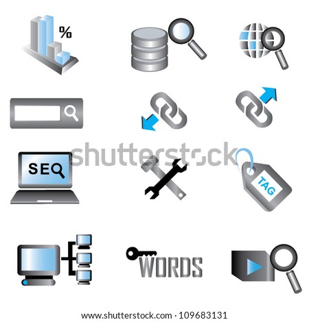 SEO icon set