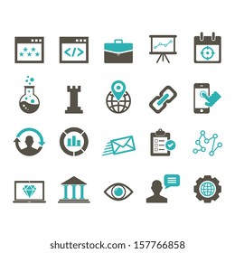 SEO Icon set - Color