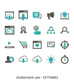SEO Icon set - Color