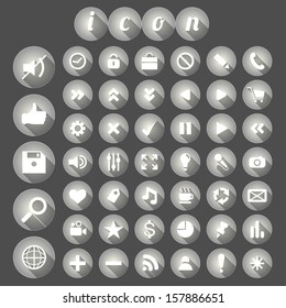 SEO Icon set, vector illustration.