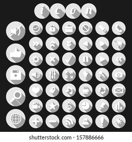 SEO Icon set, vector illustration.