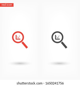 SEO icon. Vector Eps 10. Lorem Ipsum Flat Design