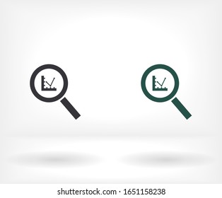 SEO icon. Vector Eps 10. 