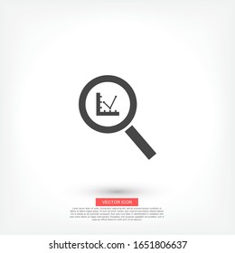 SEO icon. Vector Eps 10. Lorem Ipsum Flat Design