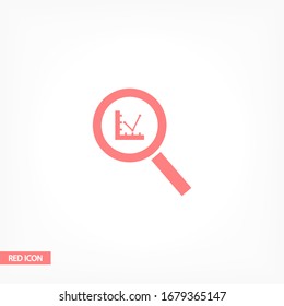 Icono SEO. Vector Eps 10. Diseño plano Lorem Ipsum