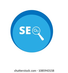 SEO icon vector illustration