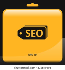 seo icon. vector illustration