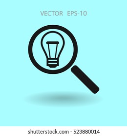 Icono SEO. ilustración vectorial