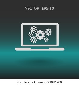 Icono SEO. ilustración vectorial