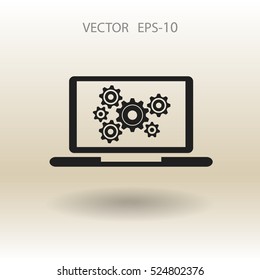 Icono SEO. ilustración vectorial