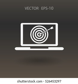 Icono SEO. ilustración vectorial