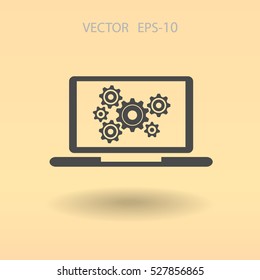Icono SEO. ilustración vectorial