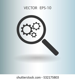 Ícone de SEO. ilustração vetorial
