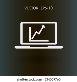 SEO-Symbol. Vektorgrafik
