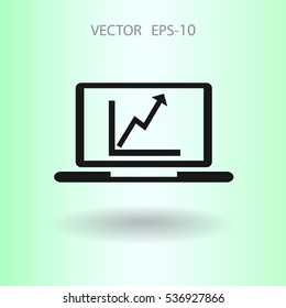 Icono SEO. ilustración vectorial