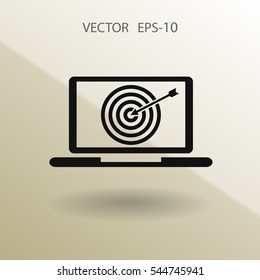 Icono SEO. ilustración vectorial