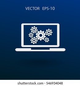 Icono SEO. ilustración vectorial
