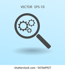 Icono SEO. ilustración vectorial
